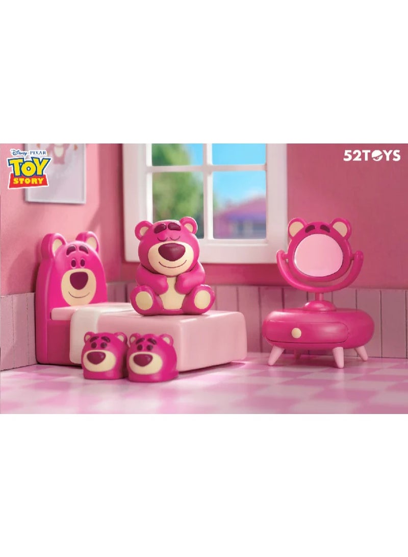 52TOYS صندوق مفاجآت: ديزني توي ستوري - غرفة لوتسو، قطعة واحدة عشوائية، مجموعة ألعاب مشهد اصنعها بنفسك - Image 4